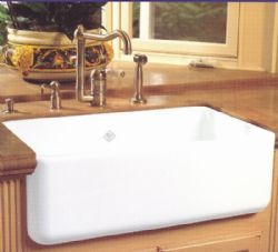 Rohl Shaw's Original Fireclay Apron Sink - RC3018