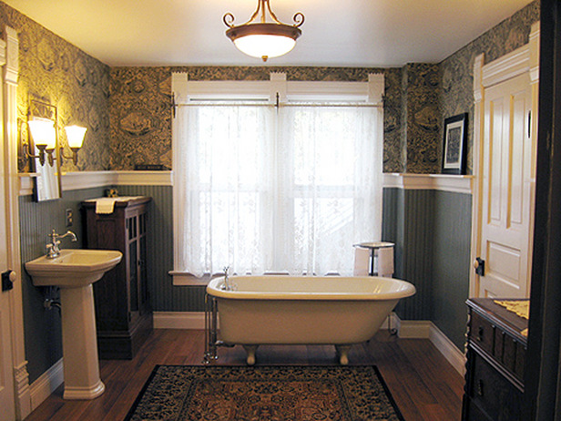 after renovation -Victorian Bathroom 