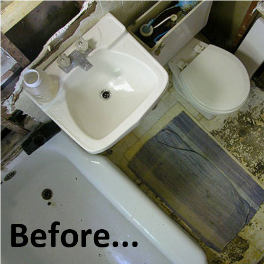 Bathroom renovation DIY