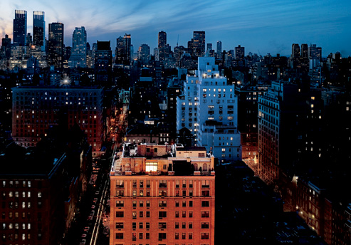 Night View of the Madoffs Manhattan Duplex Penthouse