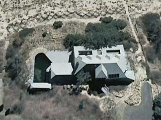 Birds Eye View of Madoff Home in Montauk, NY