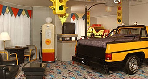 Luxury Truck Theme Room- Fantasyland Hotel