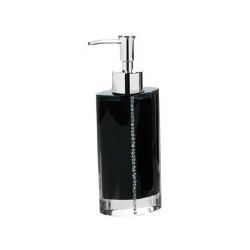 Nameeks Gedy Diamonds Oval Countertop Soap Dispenser with Crystals