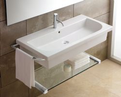 Bissonnet Luxor Universal Collection Wall Mount Ceramic Sink