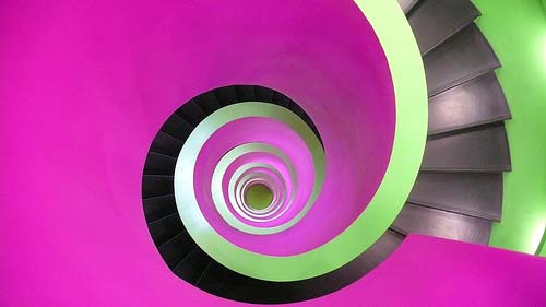 Spiral Staircase at the ICMC at Brandenburg Technical University