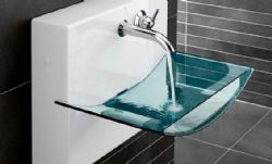 Villeroy and Boch Liaison Wall Mounted Glass Washbasin