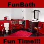 American Standard Fierce Fire Truck Design FunBath