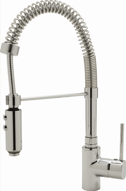 Rohl Modern Architectural Side Lever Pro Pulldown Kitchen Faucet