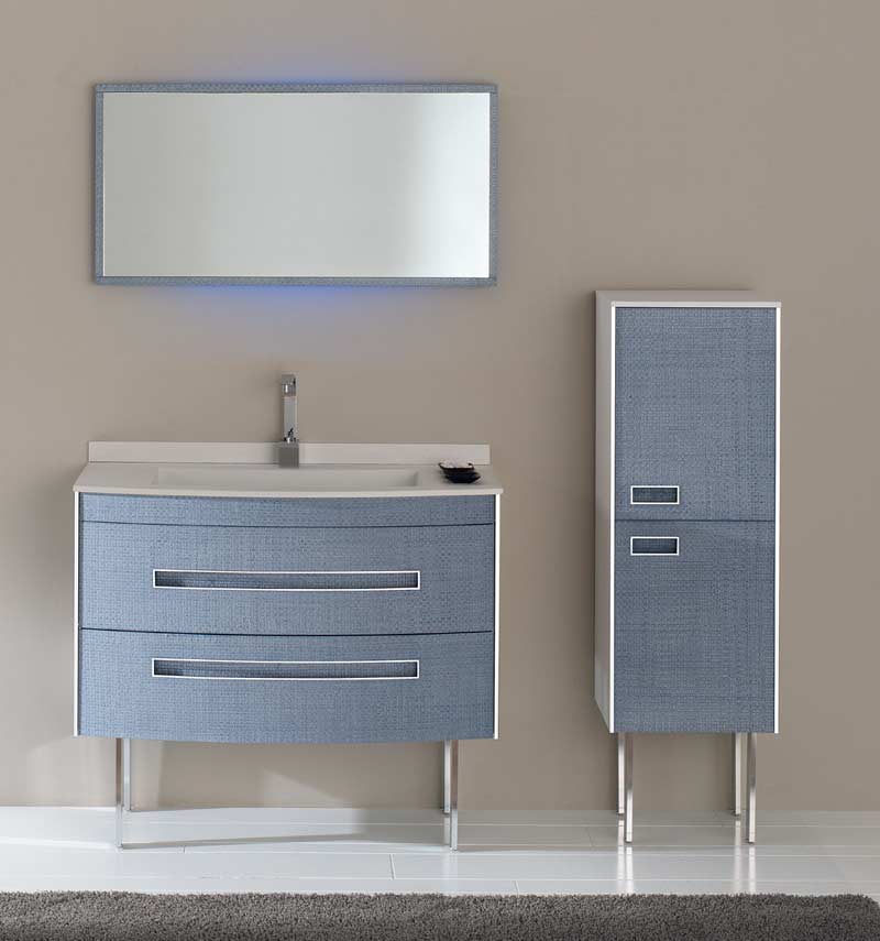 Bissonnet Composition 3 Colors Collection Freestanding Vanity