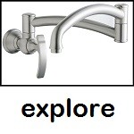 Elkay Explore Wall Mount Pot Filler