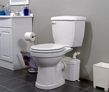 Saniflo Sanitop Toilet with Macerator Series Pump