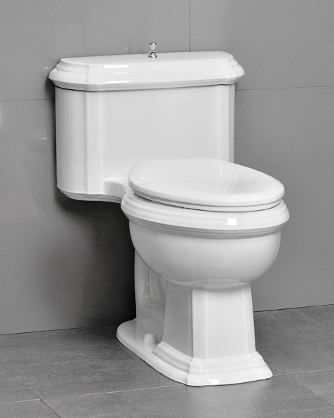Icera Vanier One-Peice Elongated Comfort Height Toilet with Soft-Close Seat