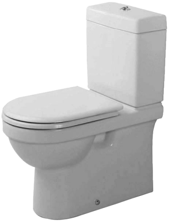 Duravit Happy D. Two Piece Toilet Set
