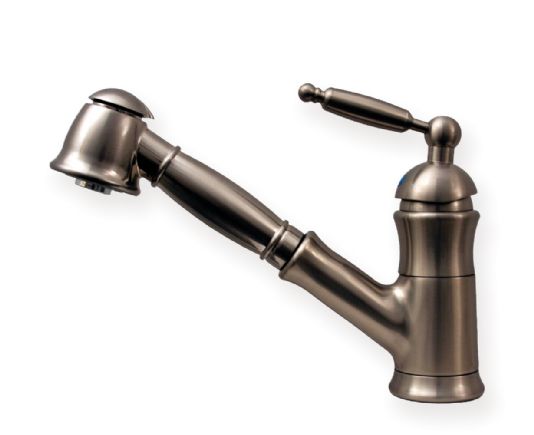 Whitehaus Domehaus Faucet with Pull Out Spray Head