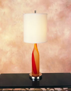 Trend Peacock/Sherbet Table Lamp