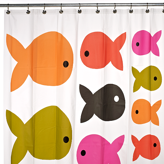 Fish Safari Shower Curtain, via Bed Bath & Beyond