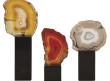 Arteriors Fergie Agate Slice Sculptures