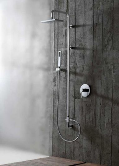 Italbrass Bandini U Naos Collection Exposed Shower System