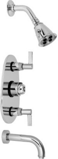 Altmans Dulce Thermostatic Tub and Shower Set