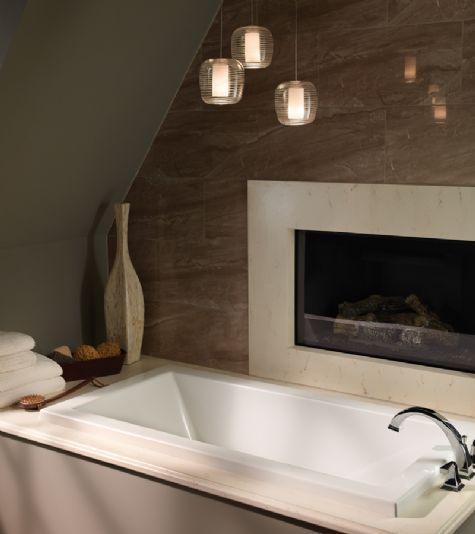 MTI Designer Collection Andrea Tub, Dropped In