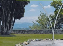 Newform Minimal Samurai Stainless Steel Double Floor Mounted Water Sculpture