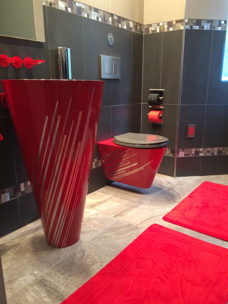 Are Colored Toilets Making a Comeback? Abode