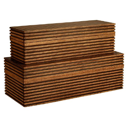 Arteriors Trinity Wooden Boxes