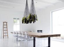 Wine Bottle Chandelier, via Remodelista.com