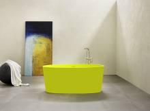 Blu Bathworks Coco One Piece Freestanding BluStone Soaker Tub