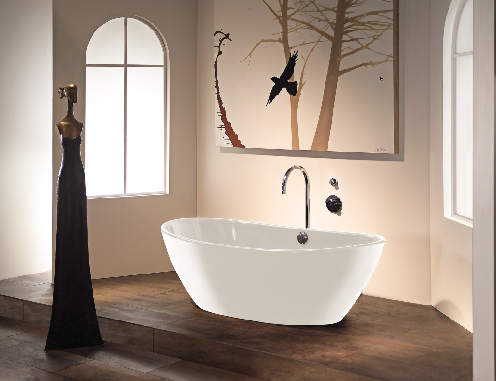 MTI Boutique Collection Elise 1 Freestanding Air Bath with Pedestal Base 