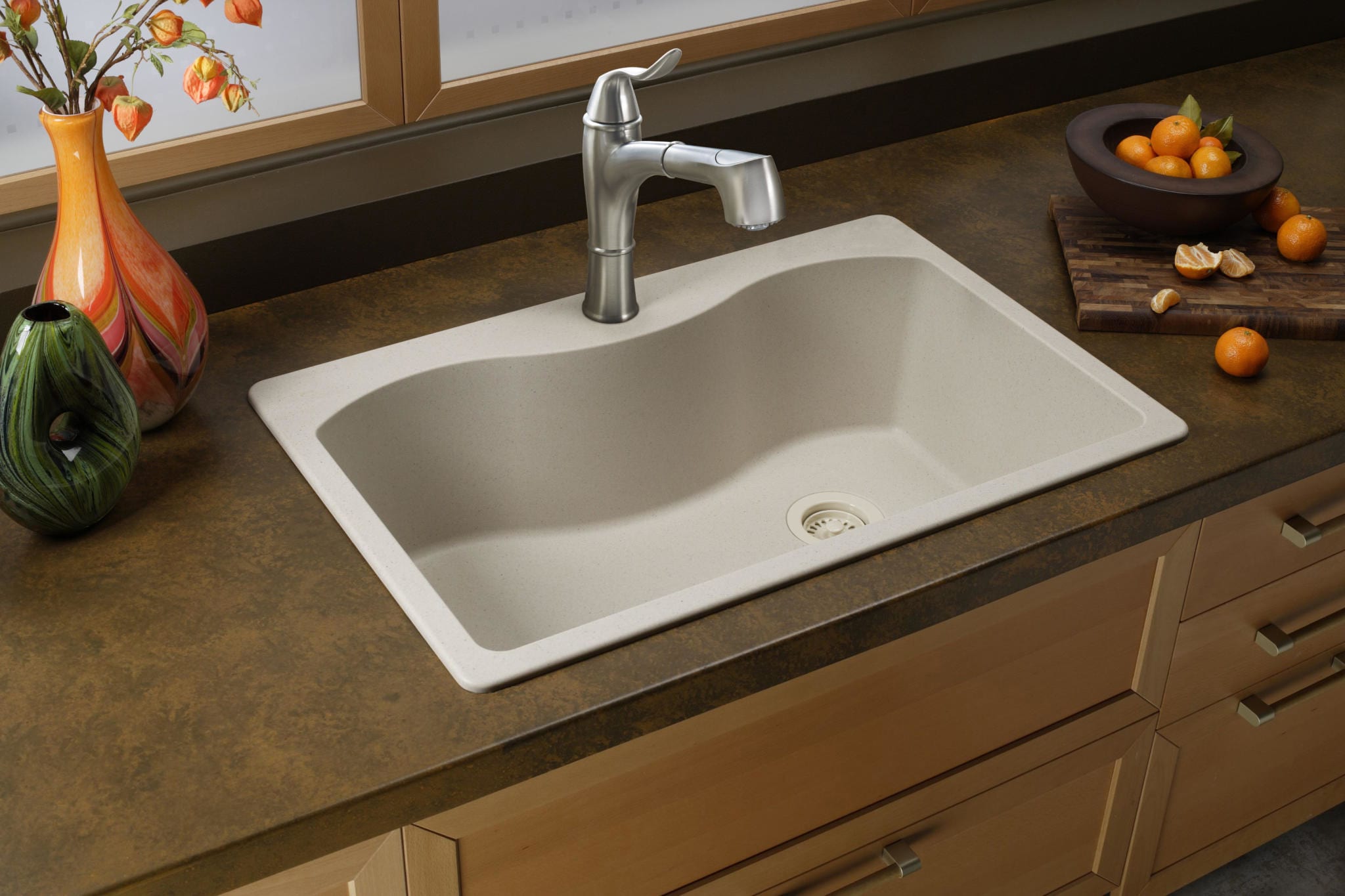 quartz 31 inch kitchen sink