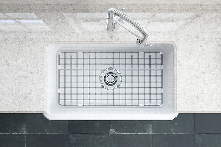 Defense Against The Dark Spots Sink Protector Qualitybath Com Latoscana Stainless Steel Sink Grid
