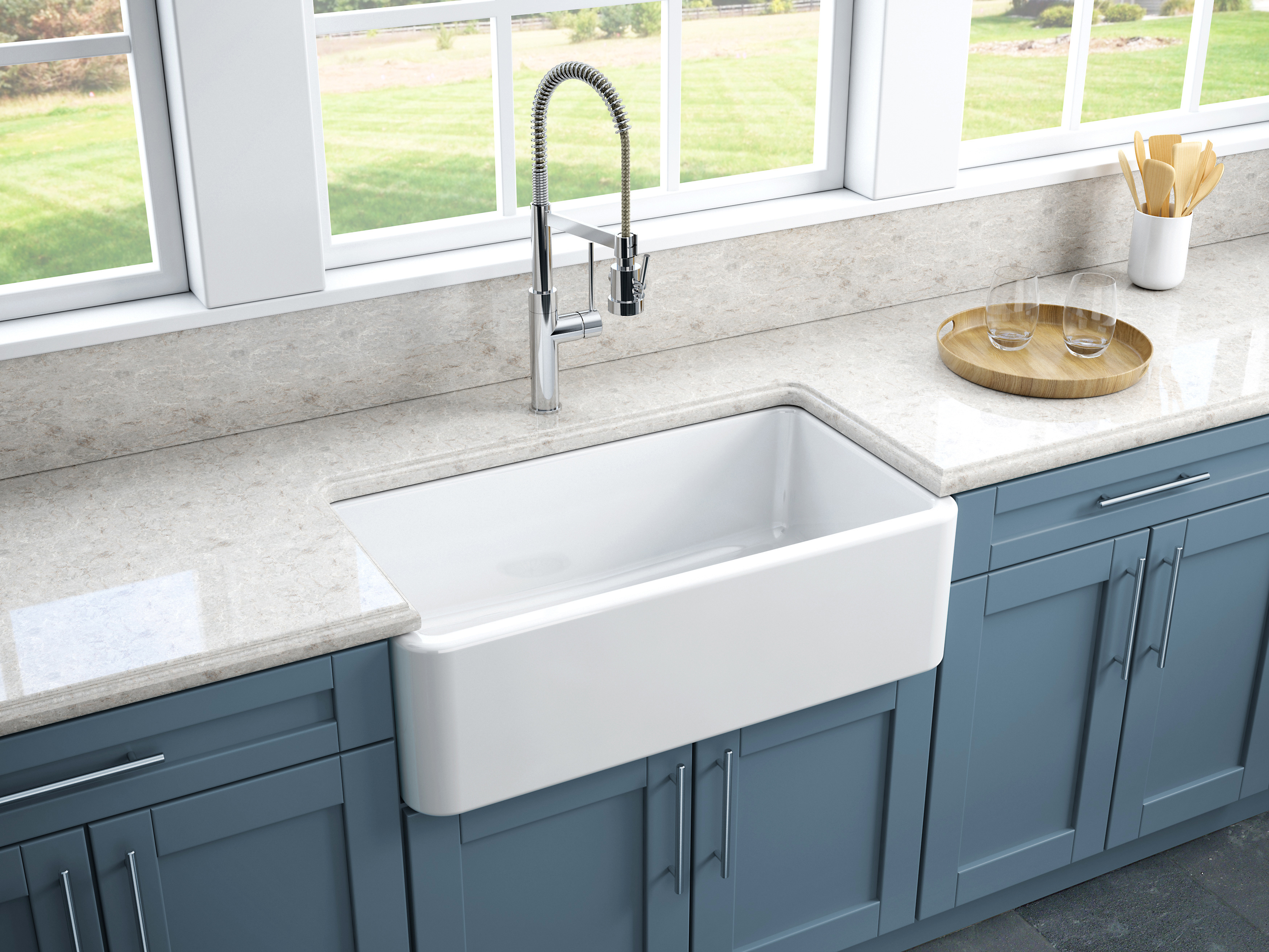 kitchen sink size for 32 inch cabinet