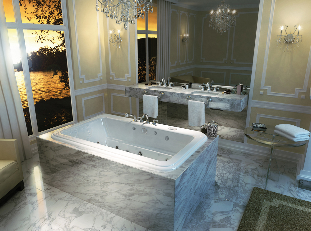 MAAX Roman Aerofeel Bathtubs Abode