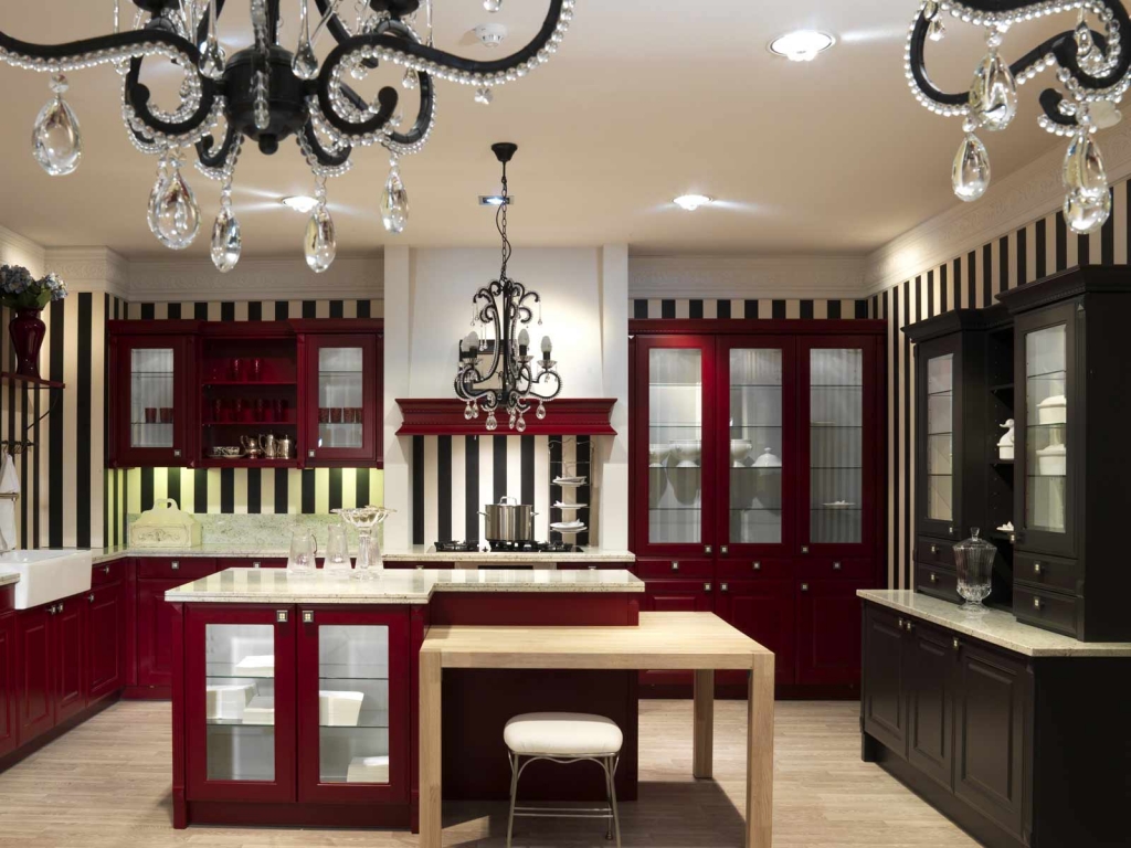 Traditional kitchen with a twist