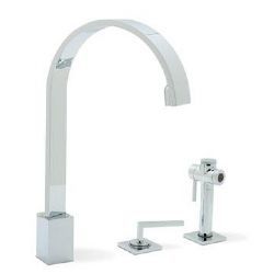 Blanco BlancoprecisionSingle Lever Kitchen Faucet with Metal Side Spray - 440672 (157-061)