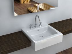 Cantrio Koncepts ChinaSemi Recessed Kitchen Sink