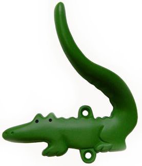 Hickory Hardware Safari Hand Painted Green Hook