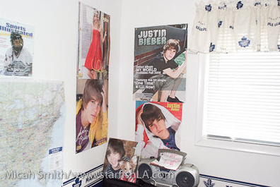 Justin Bieber Bedroom Posters