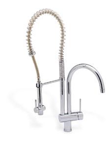 Blanco BlancoMaster Gourmet Kitchen Faucet with Commercial Pulldown Handspray