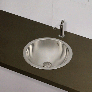 Decolav Simply Stainless Drop In Stainless Steel Basin