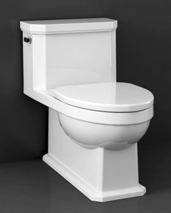 Icera Octave One-Peice Elongated Comfort Height Toilet with Soft-Close Seat