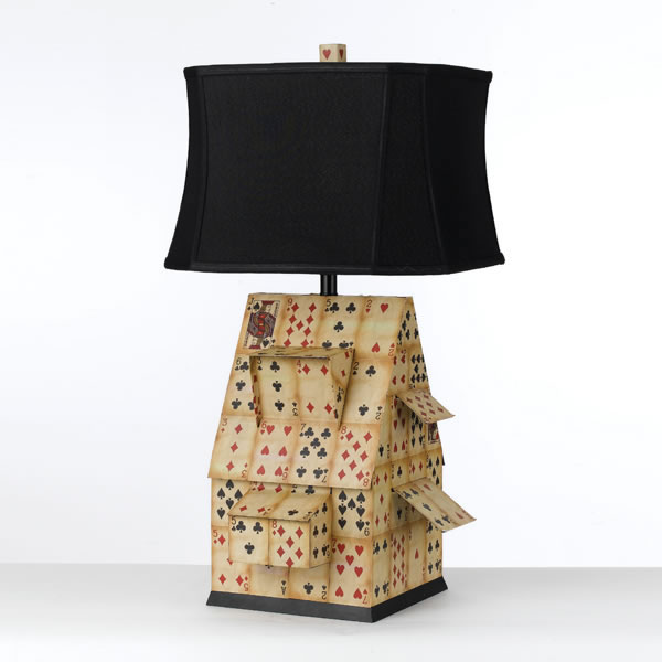 AF Lighting House of Cards Table Lamp
