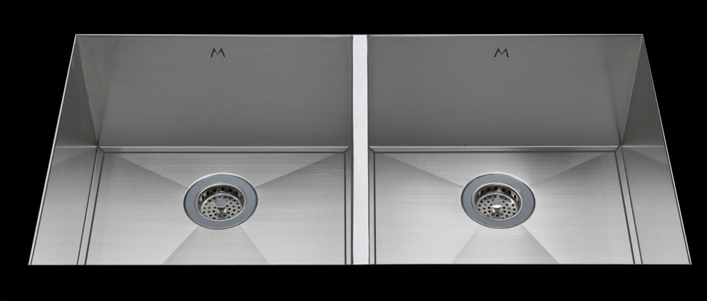 Mila Orion Dual Mount Stainless Steel Double Bowl Kitchen Sink