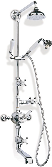 Barber Wilsons Thermostatic Tub and Shower  Rain Head