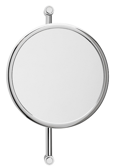 Miroir Brot Retros Wall Mounted Unlit Mirror on Vertical Bar
