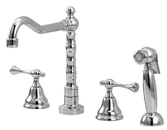 Aquabrass Texas Kitchen Faucet with Side Spray