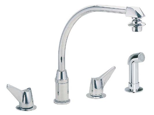 Elkay Everyday Hi-Arc Two-Handle Kitchen Faucet