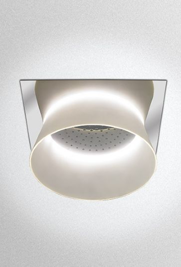 Toto Aimes Ceiling Mount Showerhead with LED Lighting