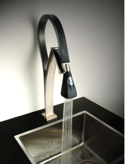 Latoscana Contemporary Design Flexible Kitchen Faucet Hybrid from Paini